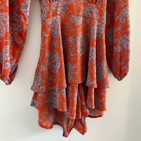 Relipop Coral & Teal romper - Picture 4 of 7